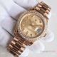 Copy Swiss Rolex DayDate 3255 Rose Gold Watch Diamond Bezel (3)_th.jpg